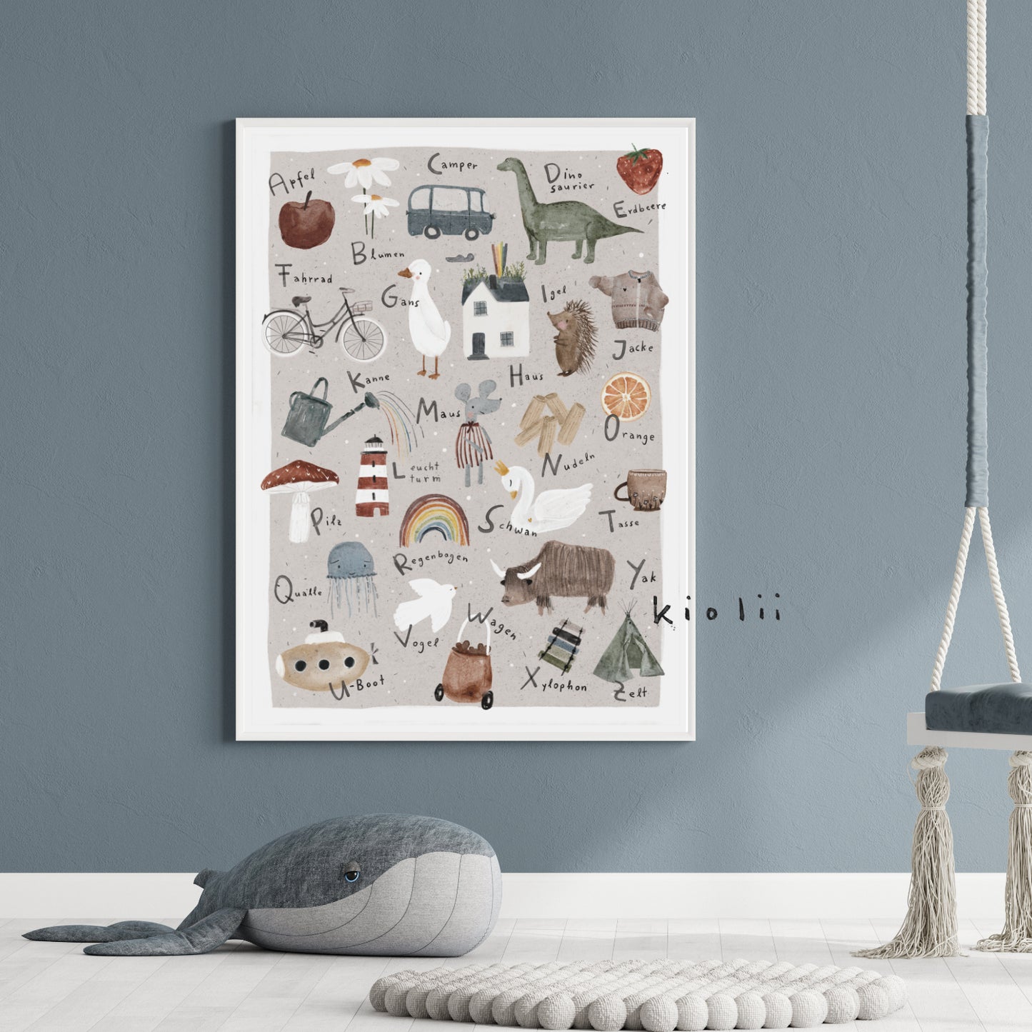 ABC Poster Alphabet | Schulanfang, Einschulung
