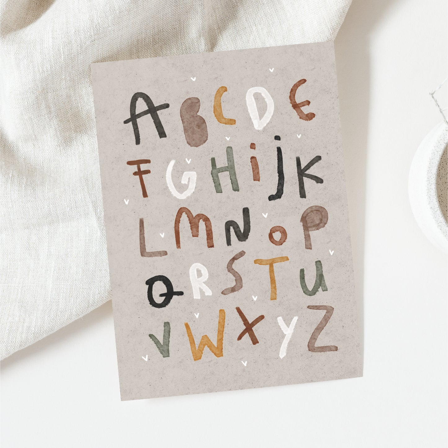 Geschenkpapier ABC