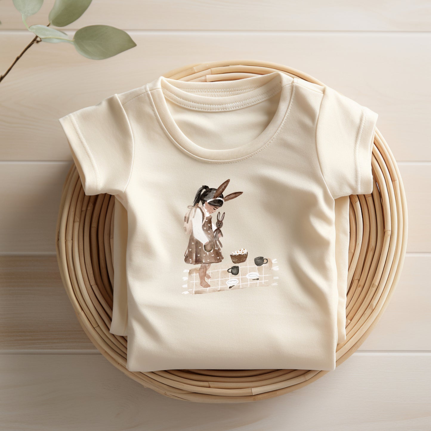 Bügelbild Hasenmädchen | Bügelbilder Kinder