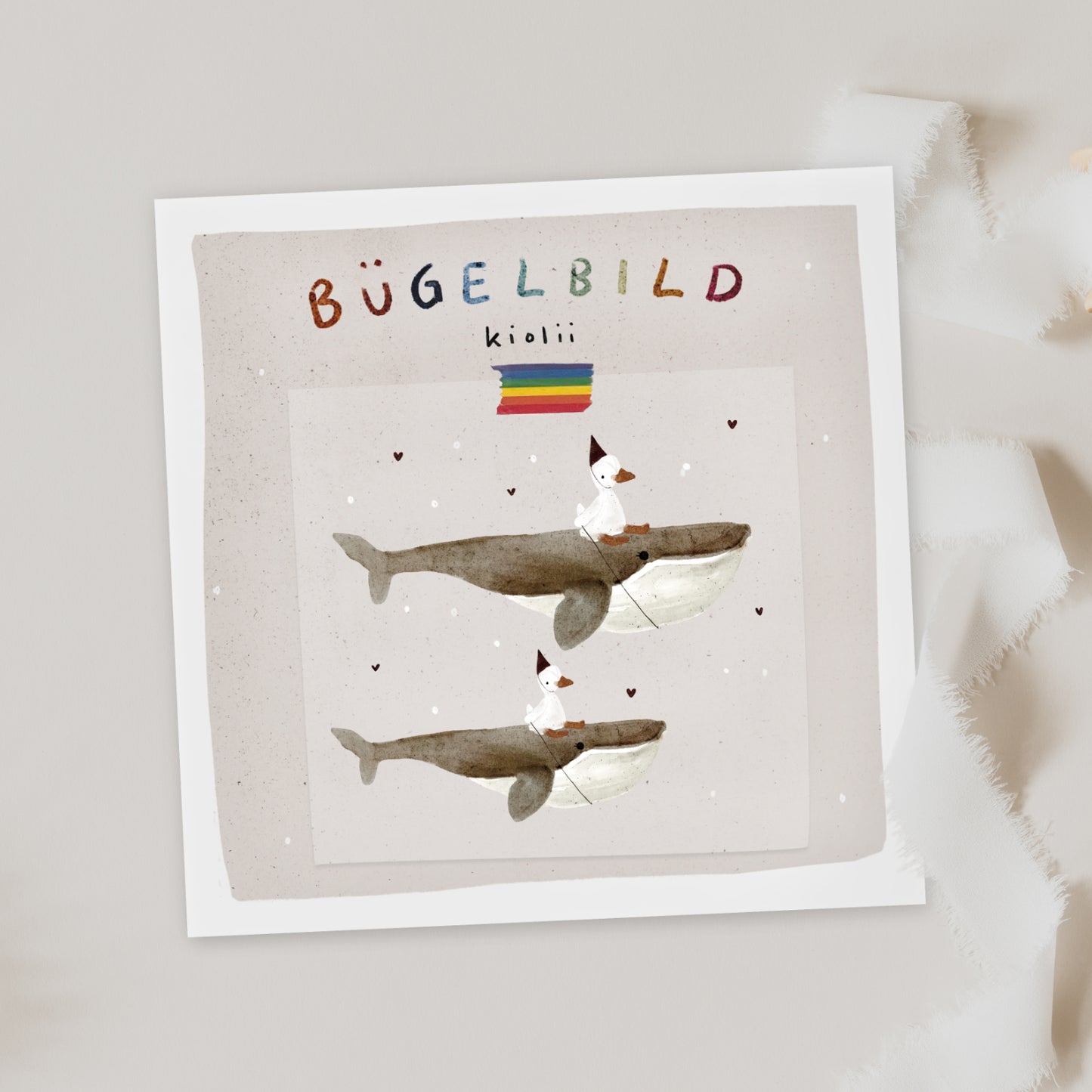 Bügelbilder Krete | 2er Set