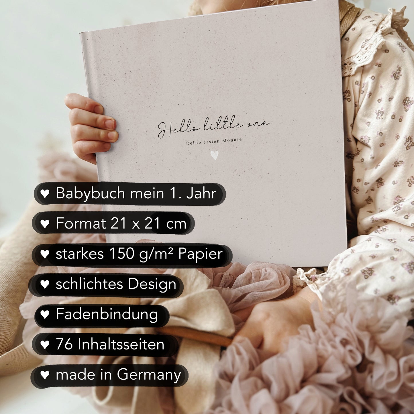 Babyalbum mein 1. Lebensjahr