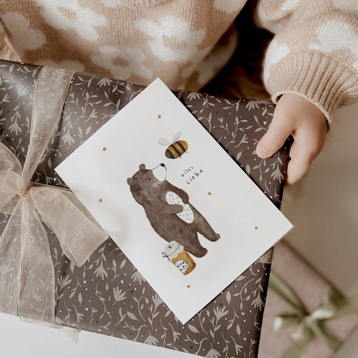 Postkarte alles Liebe