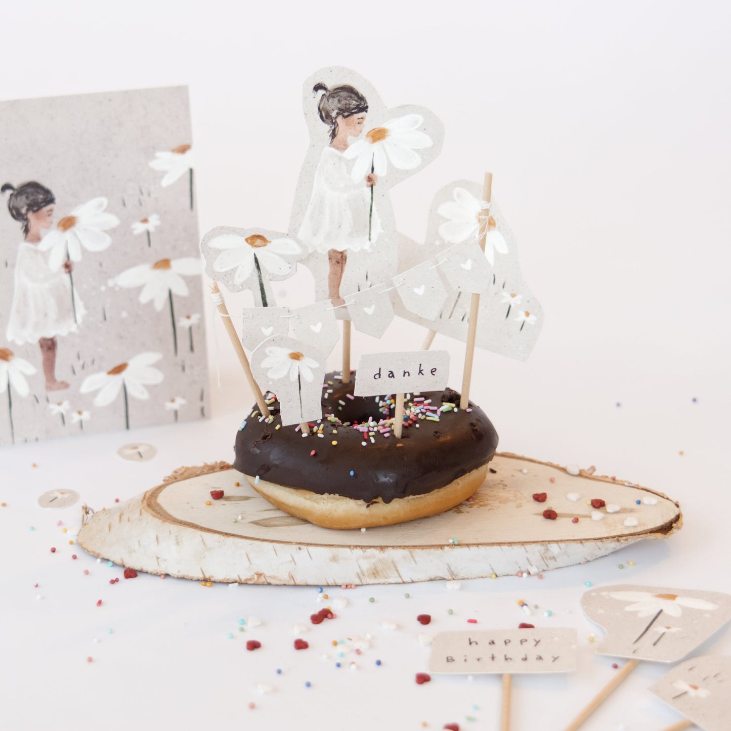 Caketopper Blumentali