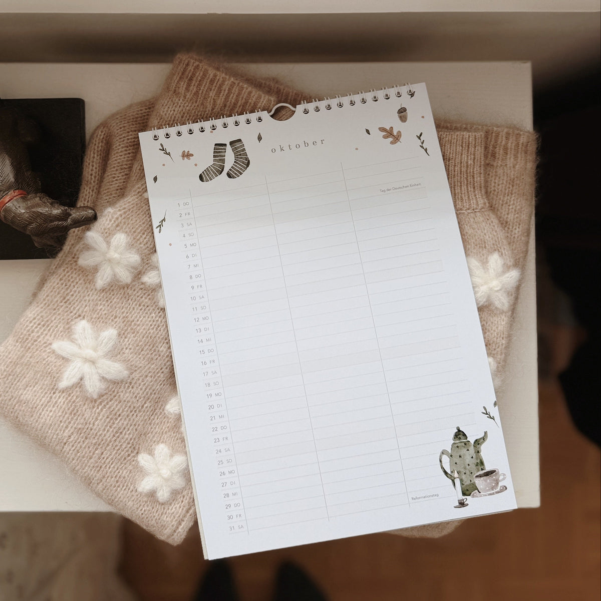 Kalender 2027 | A4 Wandkalender VORBESTELLUNG