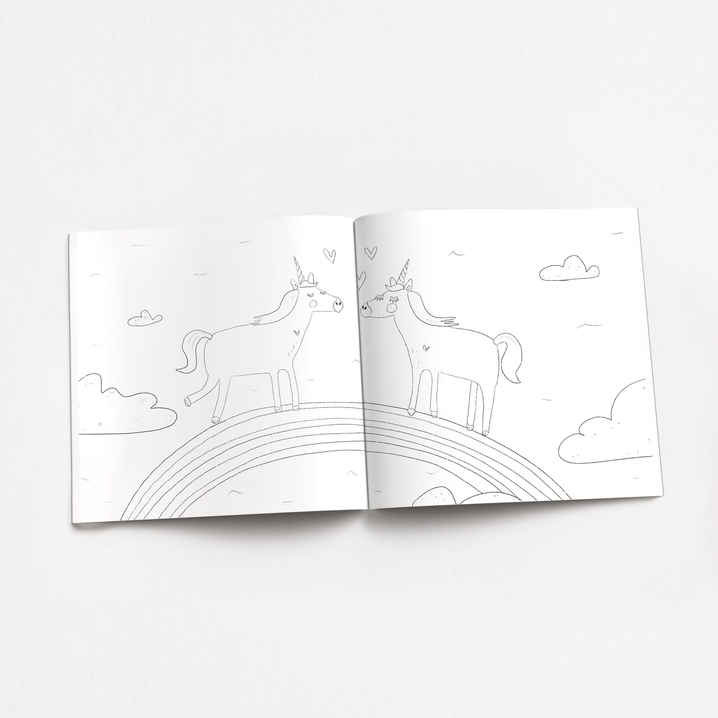 Malbuch, Kreativbuch - Gastgeschenk zur Hochzeit