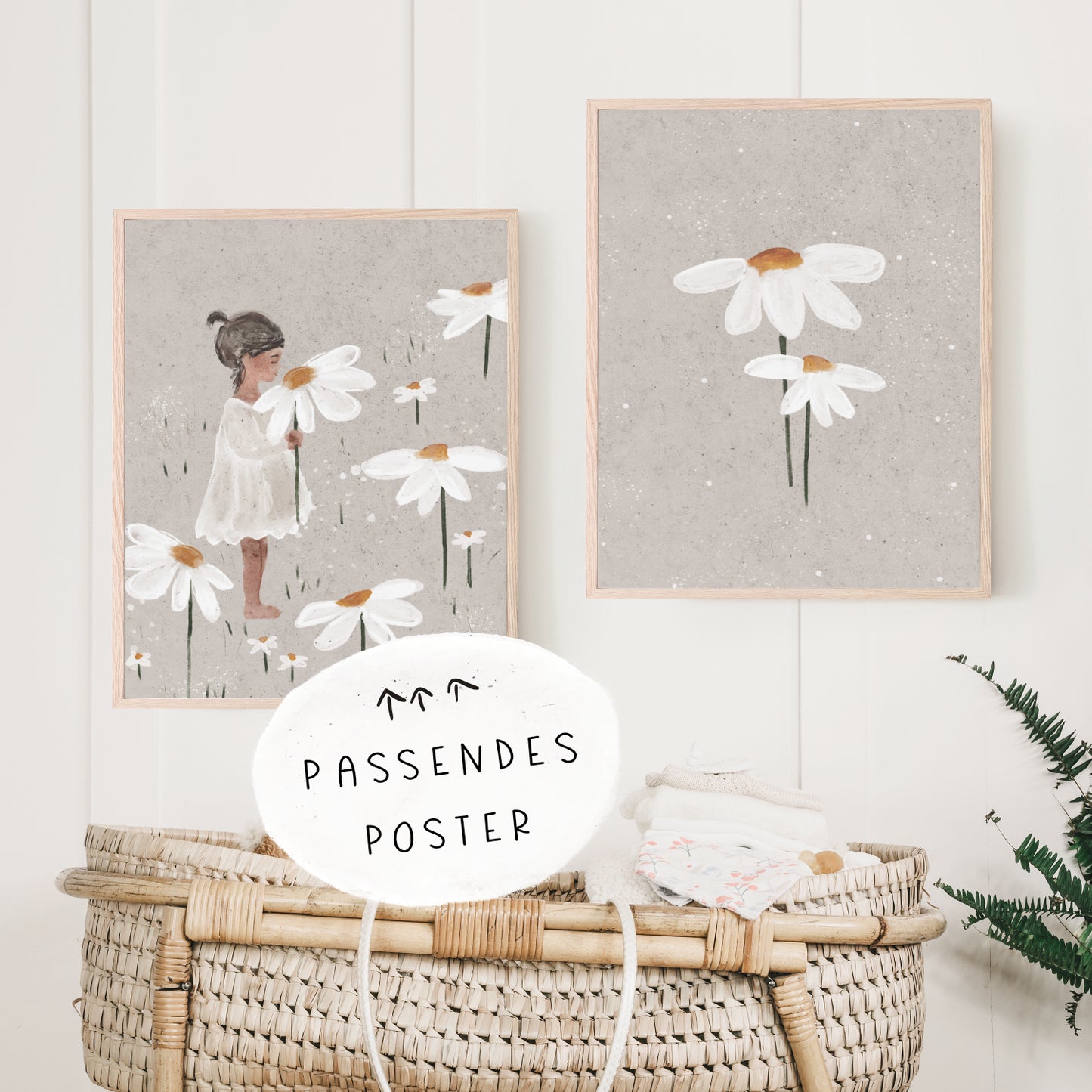 Poster Blume Boho | A2,A3 & A4