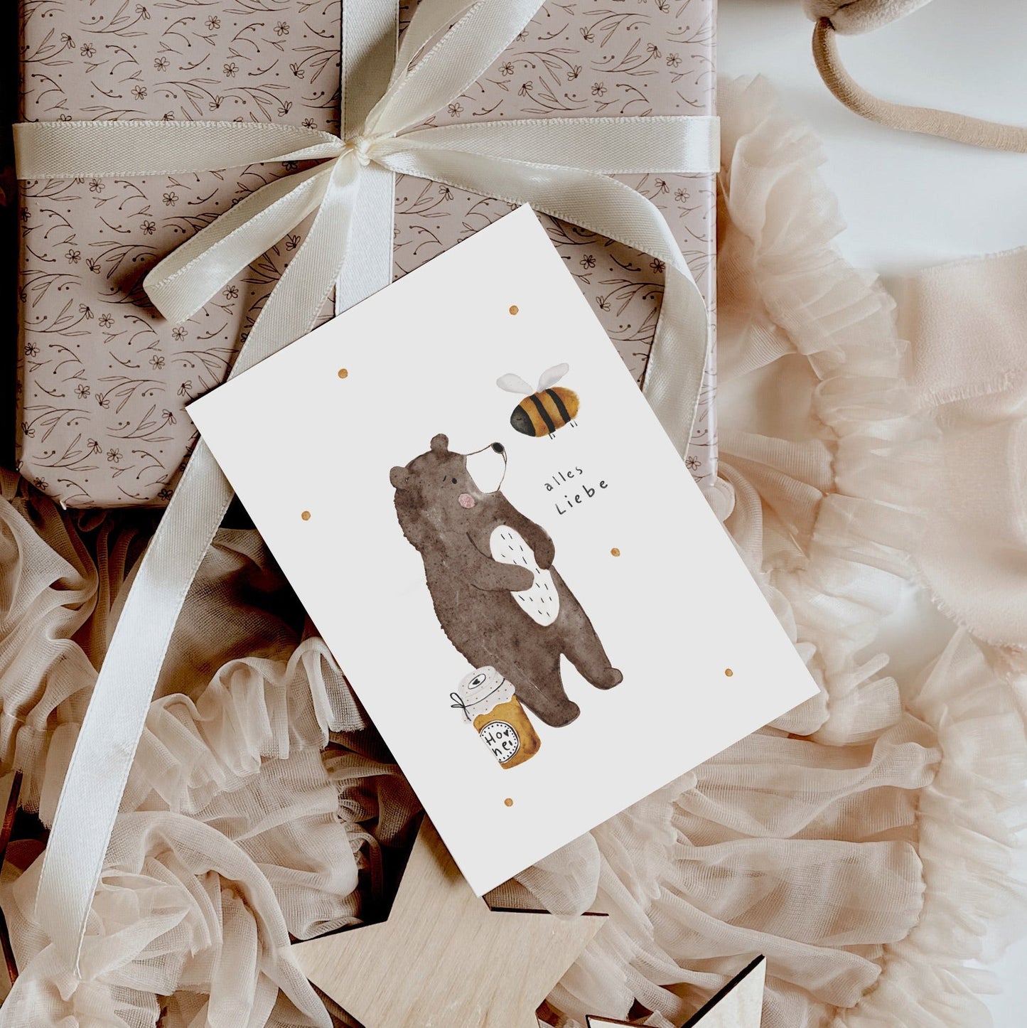 Postkarte alles Liebe