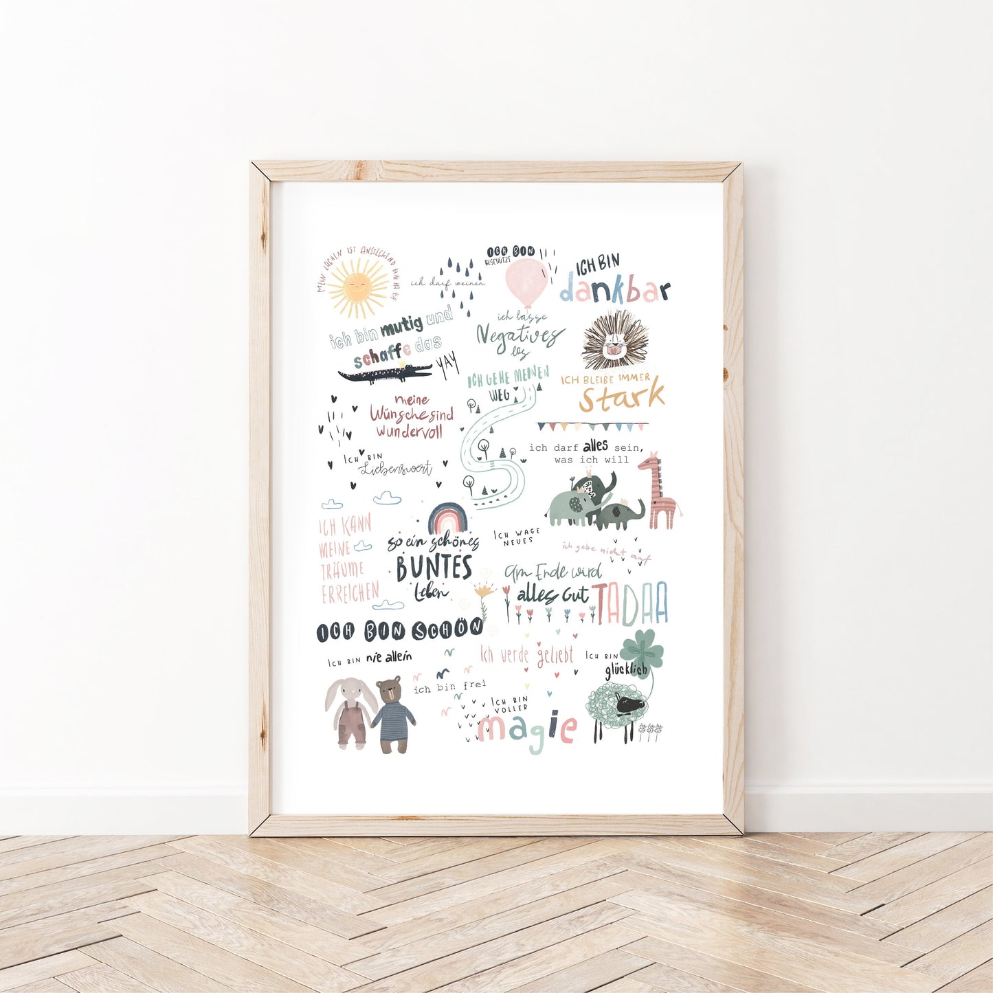 Affirmationskarten Kinder A7