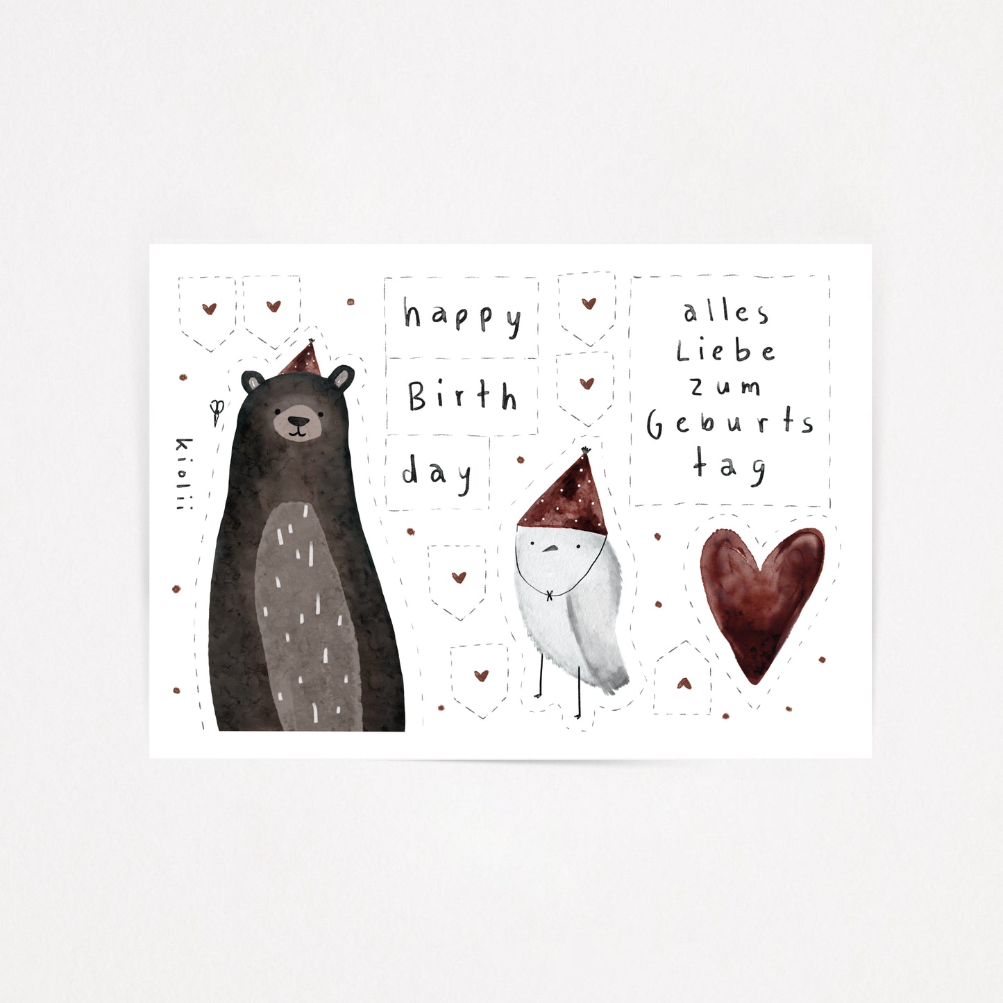 Caketopper Peppo DIY-Set