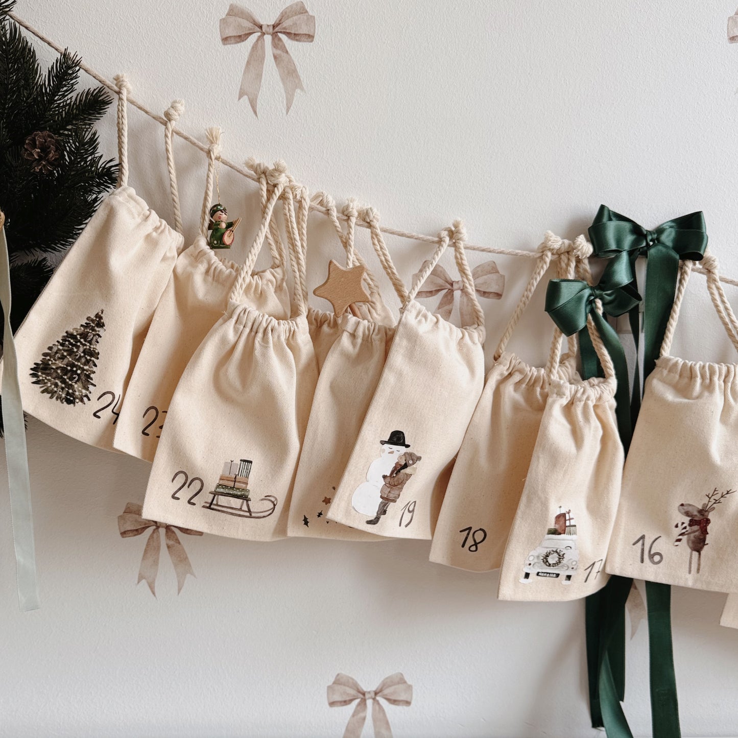 Adventskalender Bügelbilder