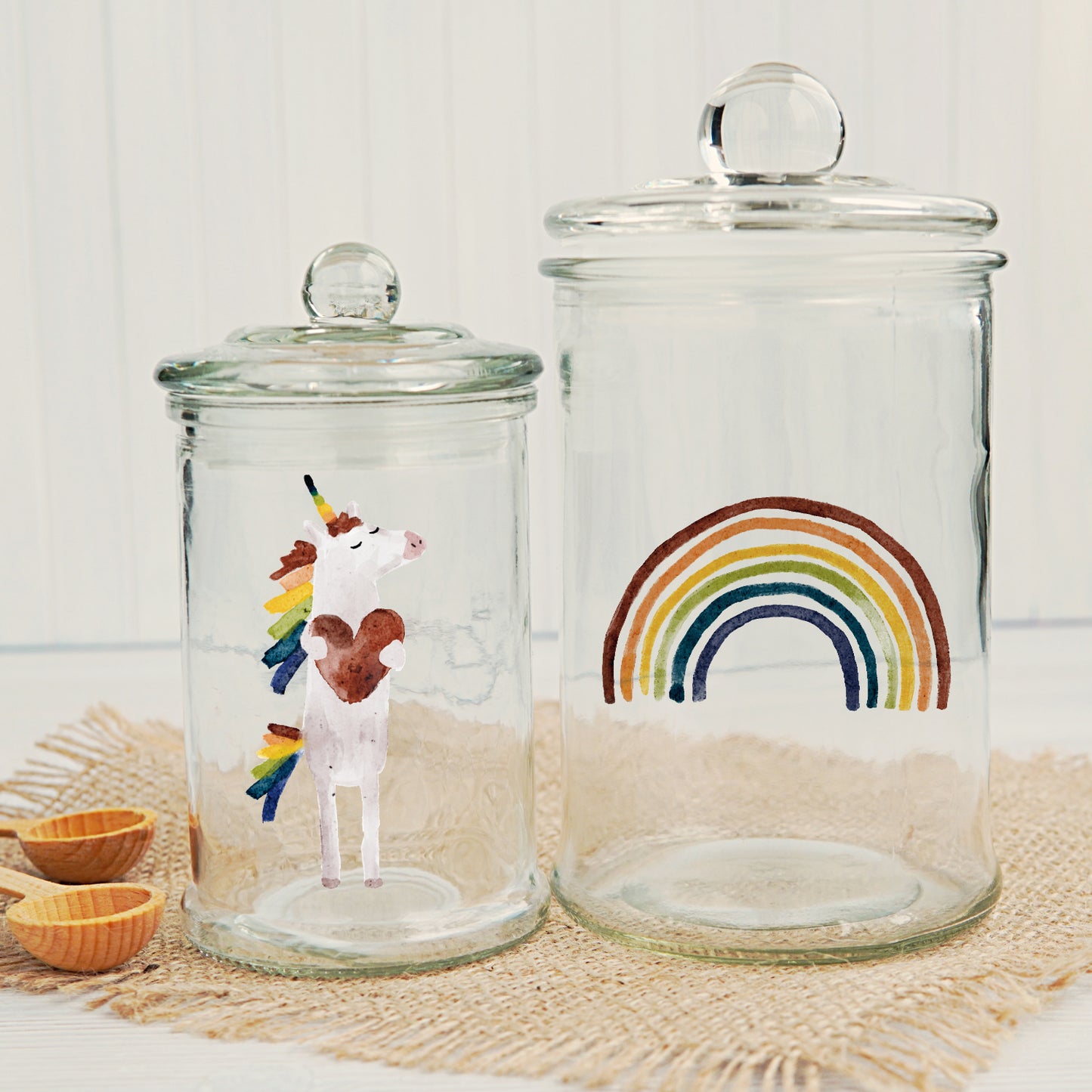 Aufkleber, Sticker Einhorn | für Glas, Holz, Metall, Keramik uvm.