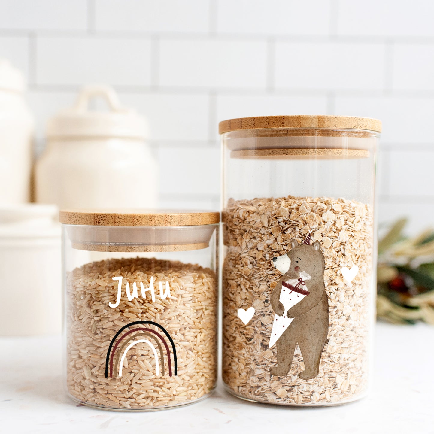Aufkleber Set Schulanfang | Rub On Sticker für Glas, Holz, Keramik uvm.