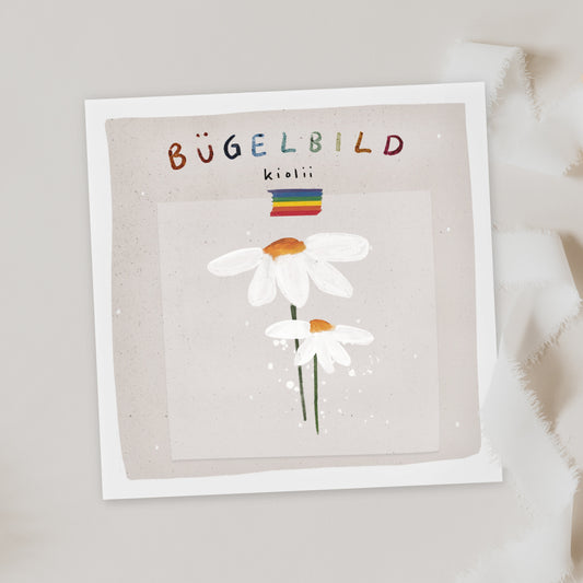 Bügelbild Taliblume | Bügelbilder Kinder