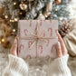 Geschenkpapier Zuckerstange | gefaltet