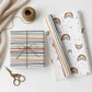 Geschenkpapier bunt Regenbogen | gefaltet