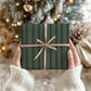 Geschenkpapier Mistelzweig | gefaltet