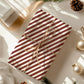 Geschenkpapier Zuckerstange | gefaltet