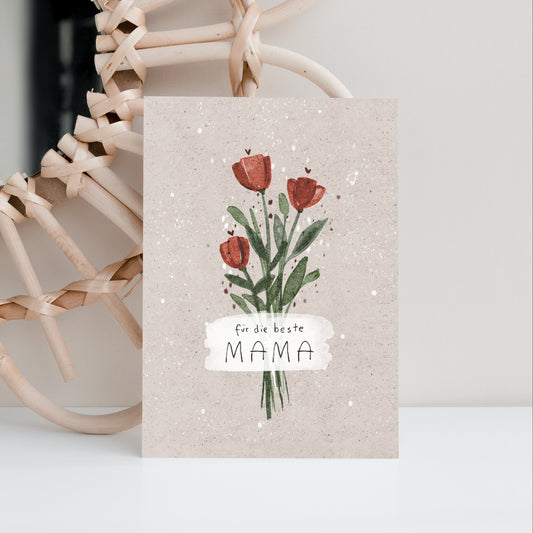 Karte Muttertag | beste Mama