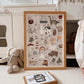 Poster ABC Alphabet bunt