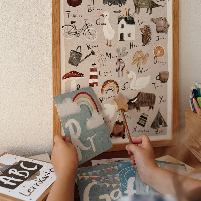 ABC Poster Alphabet | Schulanfang, Einschulung
