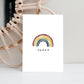 Postkarte Regenbogen