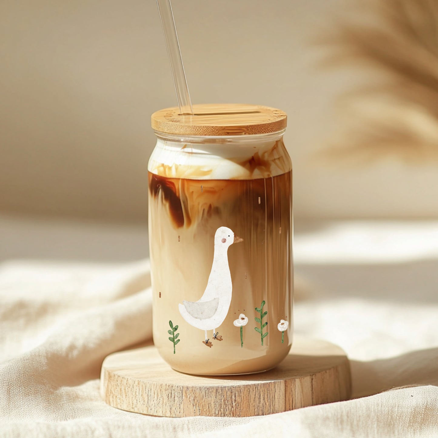 Aufkleber, Rub On Sticker Gans | für Glas, Holz, Metall, Keramik, Porzellan, Stein (Kopie)