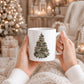 Aufkleber, Sticker Tannenbaum | für Glas, Holz, Keramik uvm.