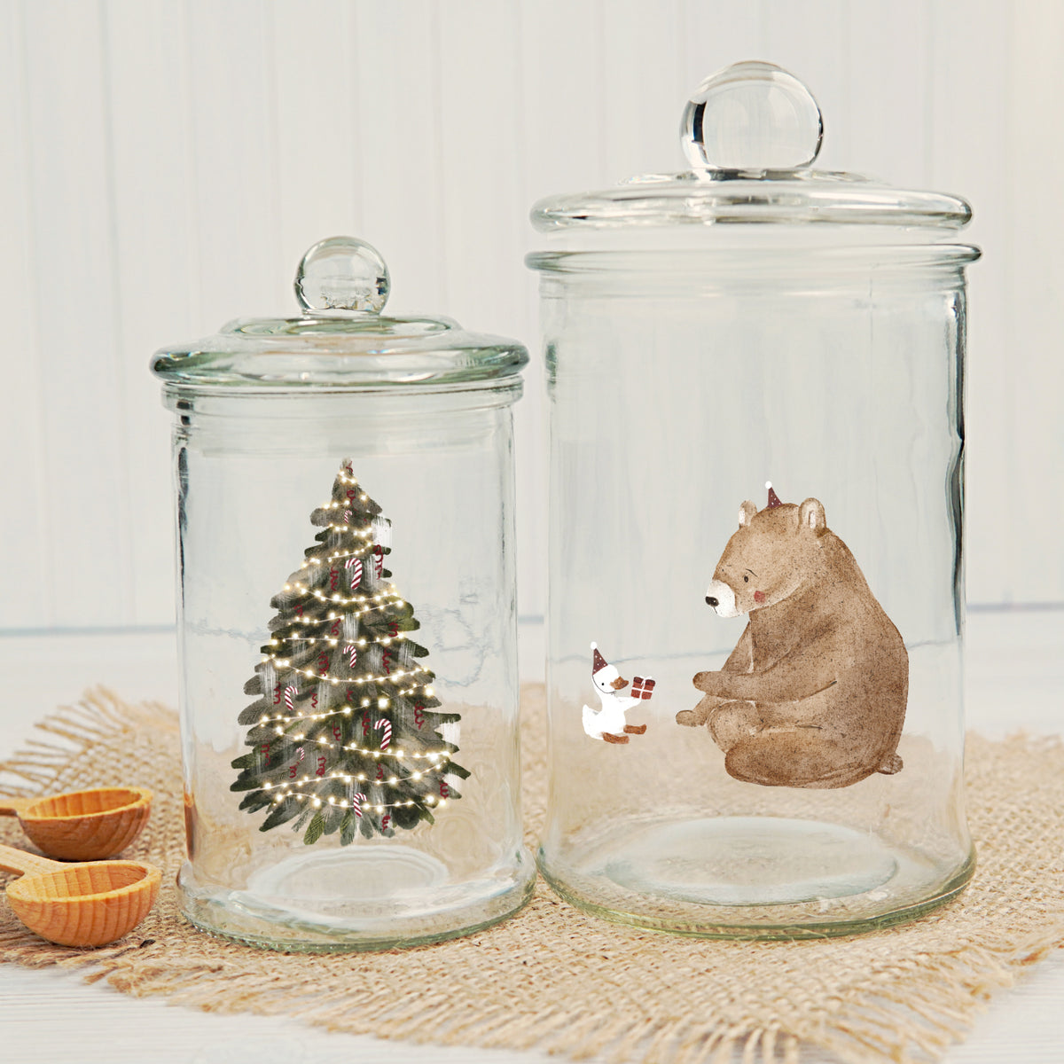 Aufkleber, Sticker Bär | für Glas, Holz, Keramik uvm.
