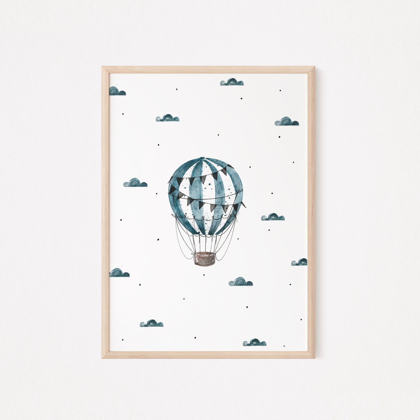 Poster Heißluftballon A3 & A4